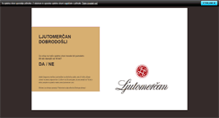 Desktop Screenshot of ljutomercan.com